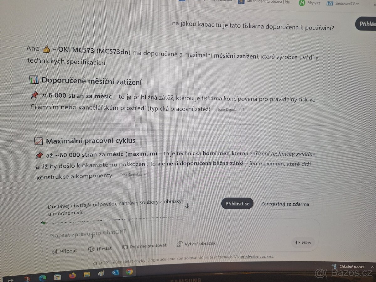 OKI 573 multifunkční barevná tiskárna - 5