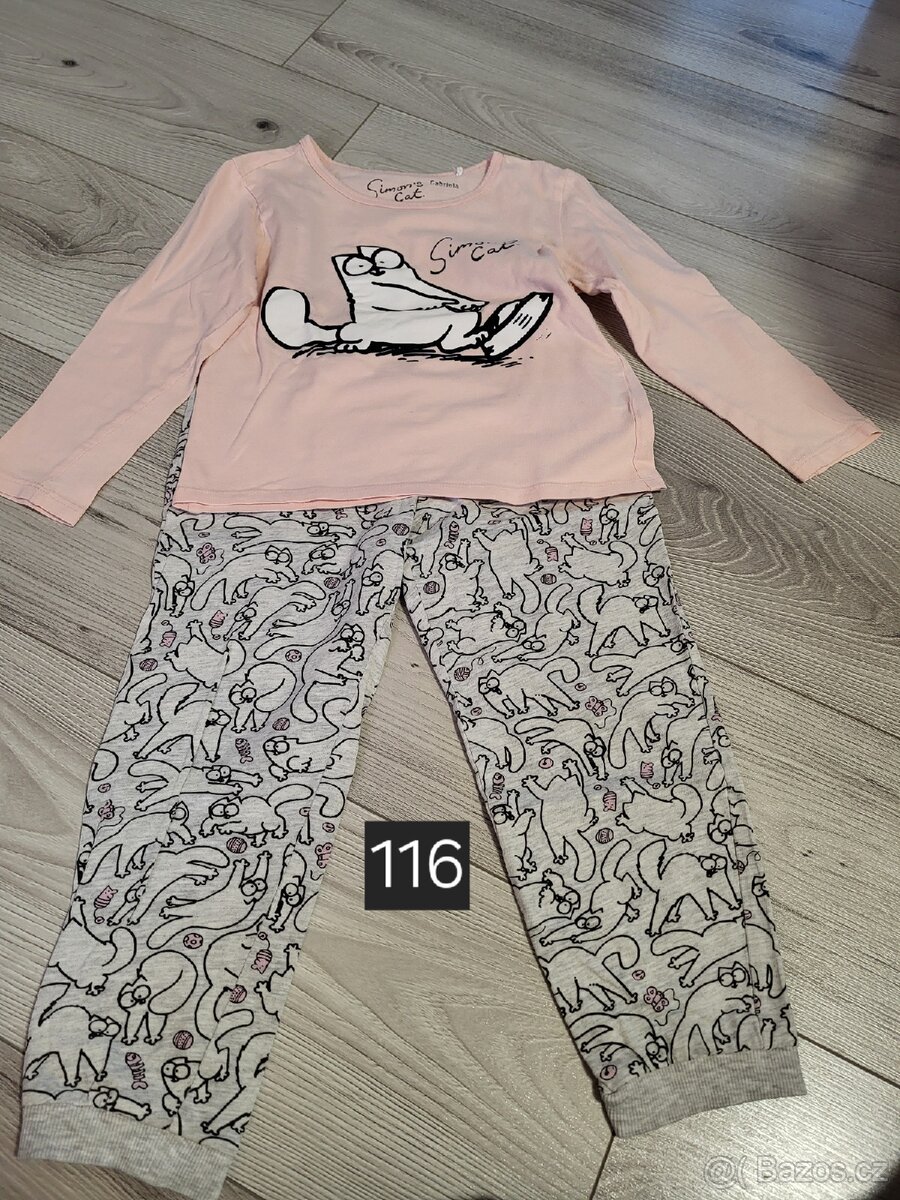 Oblečení na holku vel.116 - 5