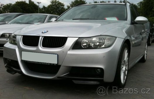 podSpoiler listy naraznik bmw e90 e91 predface Lci Mpaket - 5