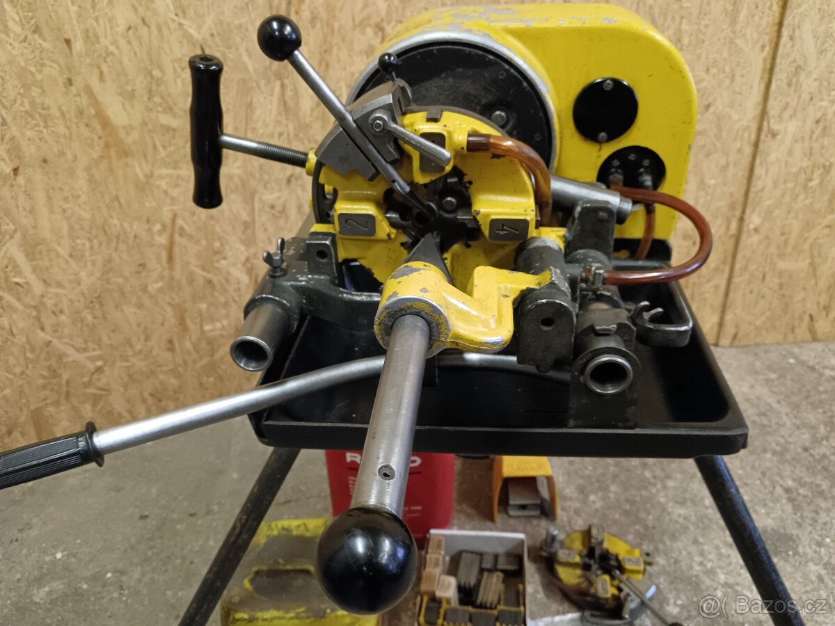 Závitořez REMS TORNADO, stacionární závitořez - 5