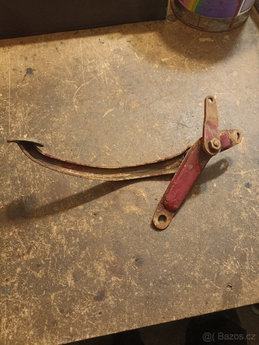 Pedál zadní brzdy s maznicí - 5