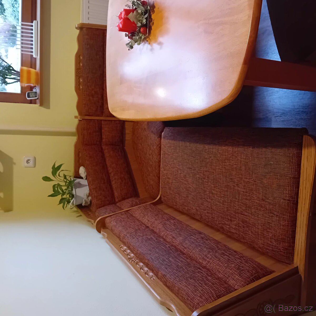 Jídelní lavice, židle a stůl - 5