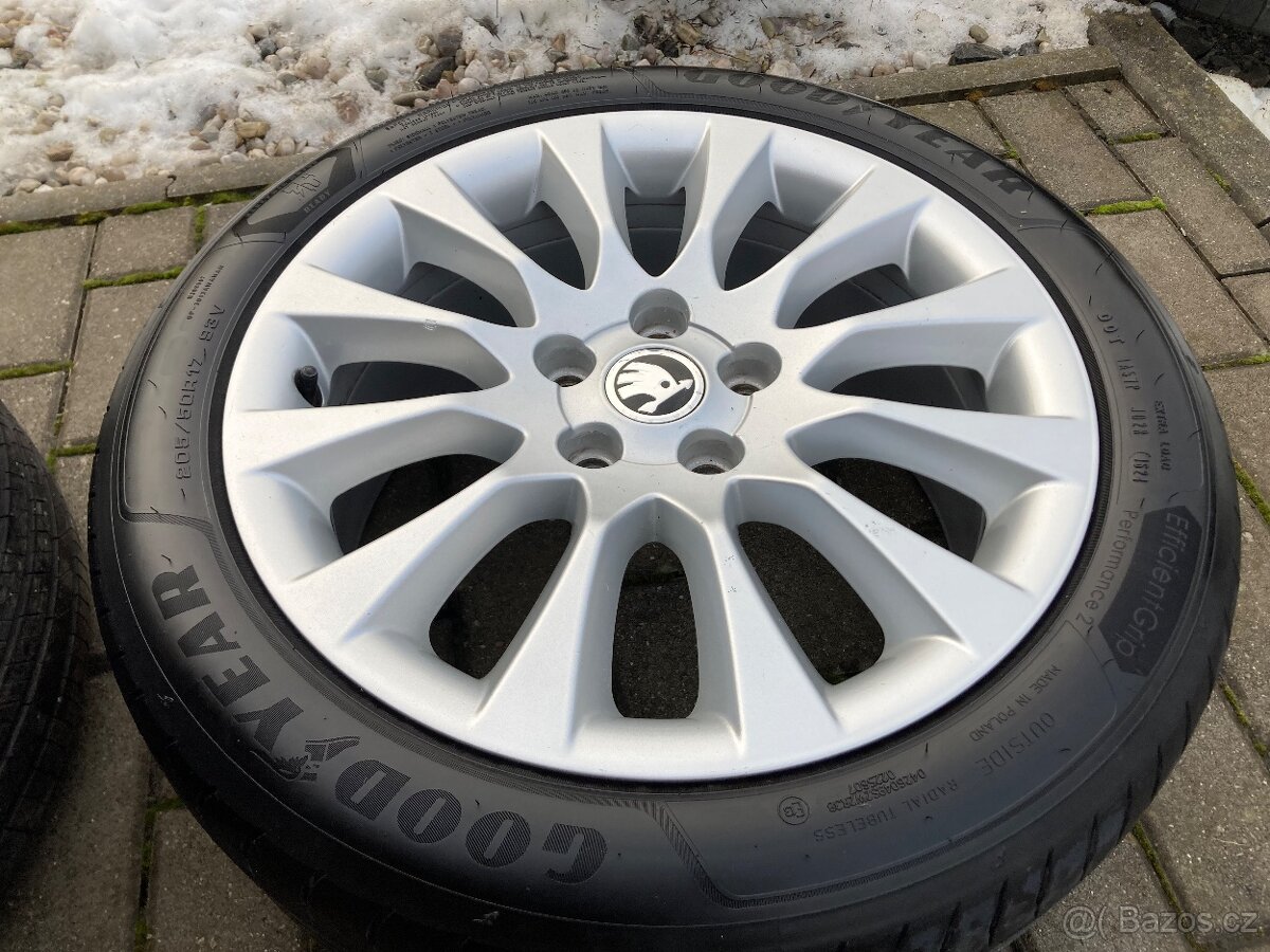 Alu kola 17” Laurel Škoda Superb - 5