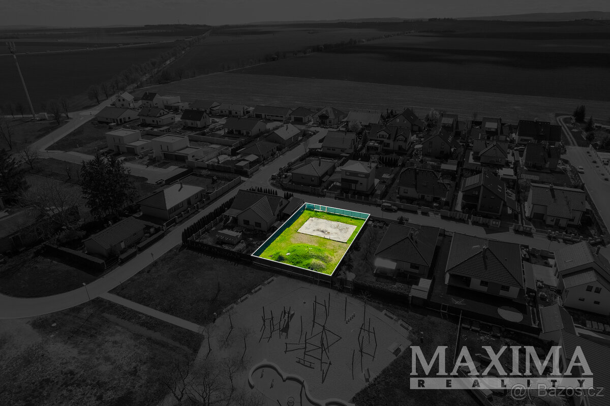 Pozemek o ploše 533 m2 - Olšany u Prostějova, Olšany u Pros - 5