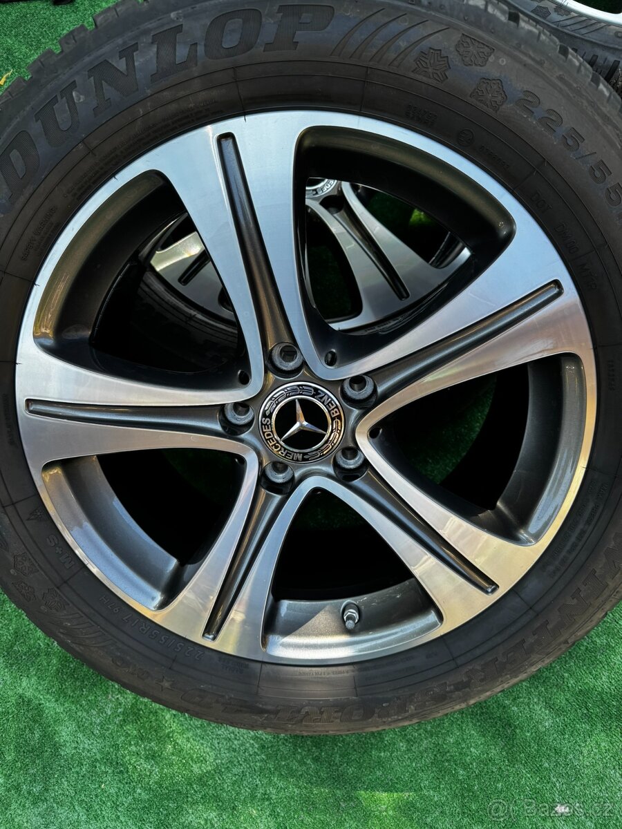 Originál alu kola W213 E-class 5x112 R17 zimní - 5
