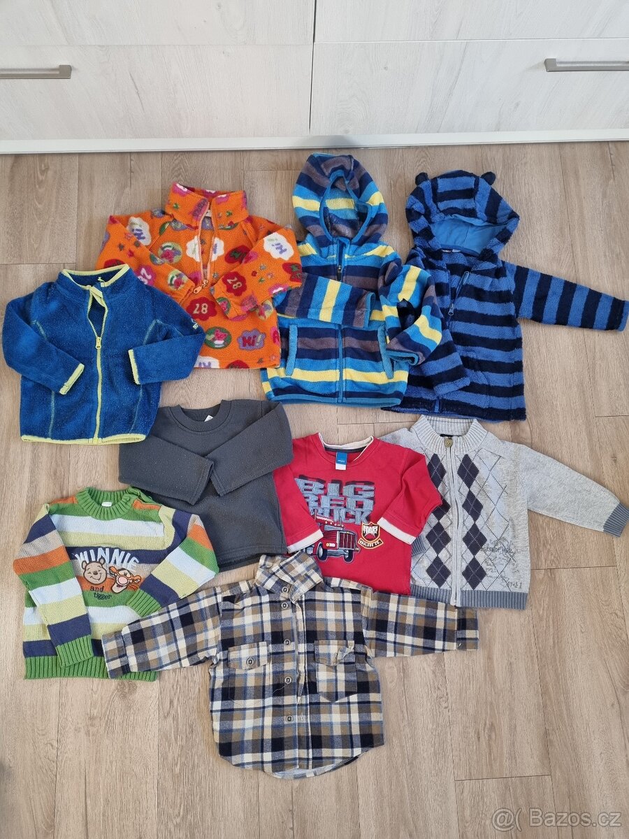 Balík oblečení pro kluka 86/92 - 5