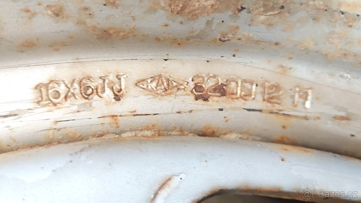 Ford Ranger – Sada disků 16“ ocel - 5