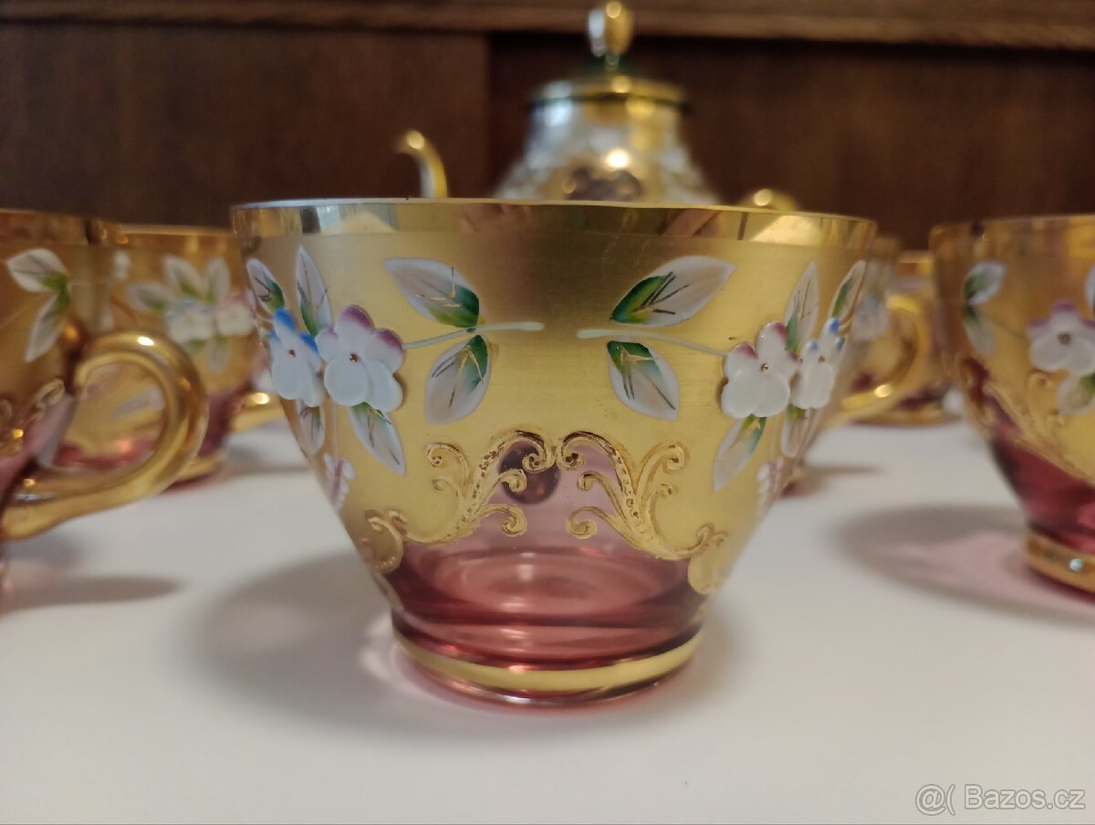 Novoborské sklo sada - 5