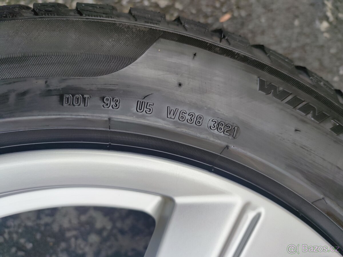 Alu kola 5x112 R18 225/55 zimní - 5