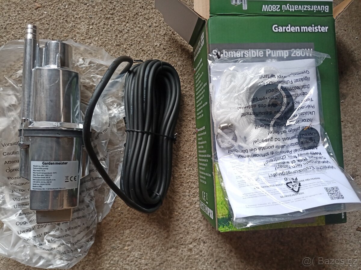 Prodám ponorné čerpadlo nepoužité - 5