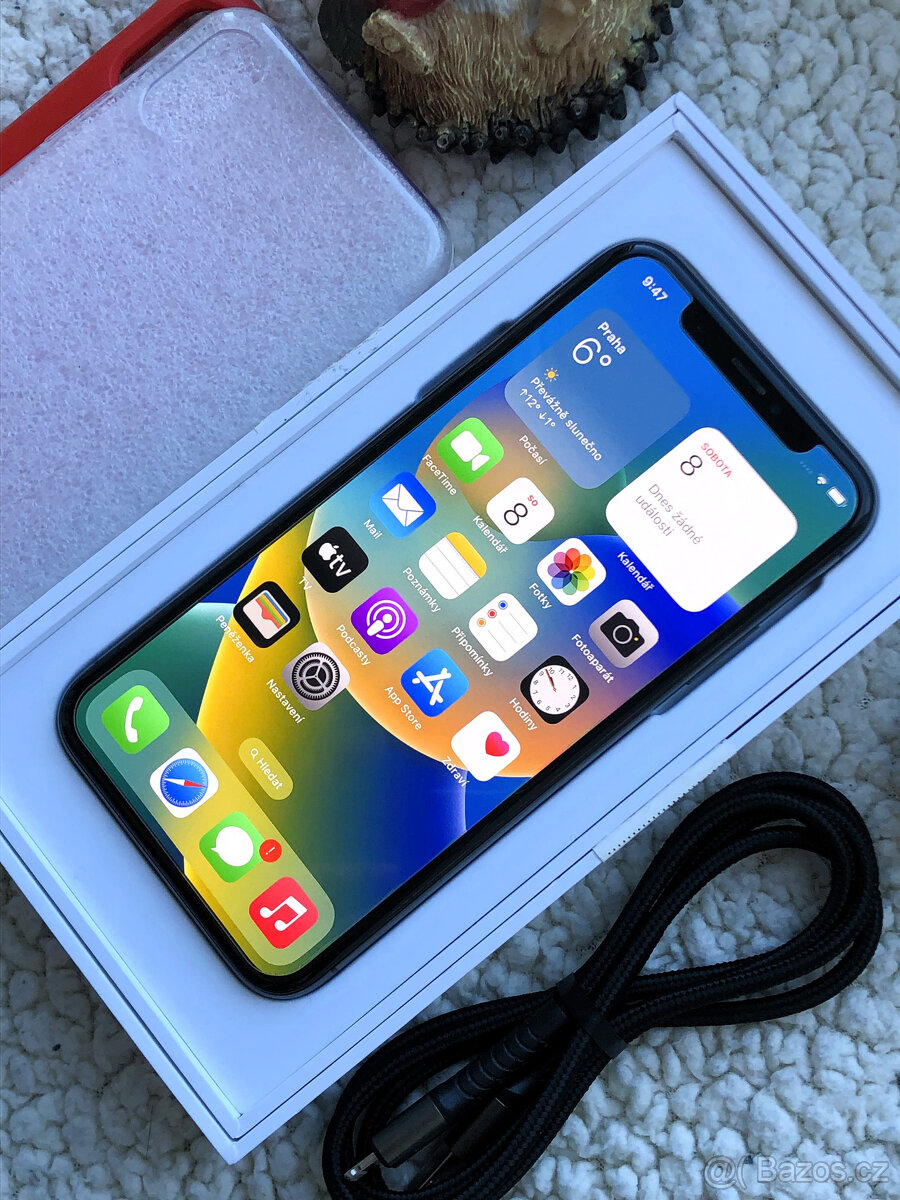 NEVÍDANĚ ZACHOVALÝ – Apple iPhone X 64GB Gray - TOP - 5