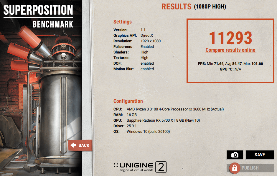 Herní PC - RX 5700XT + Ryzen 3100 +16GB DDR4 - 5