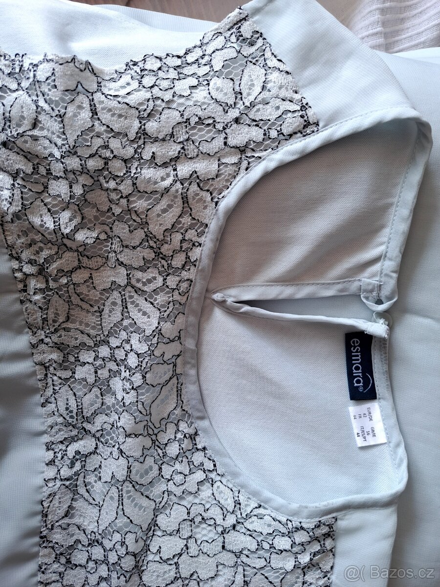 Tyrkysové světlounké letní šaty esmara 42 (40) cena dohodou - 5