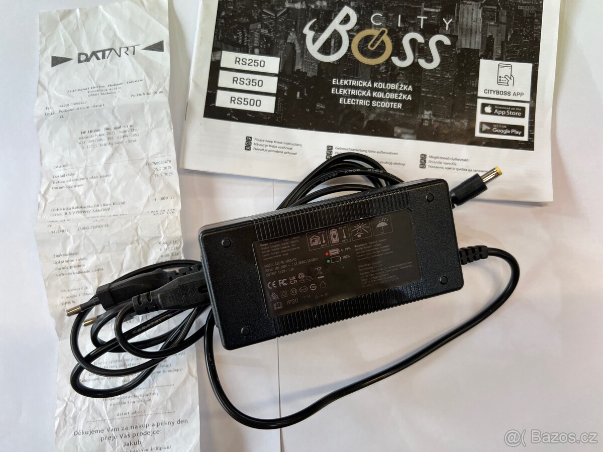 Elektrokoloběžka City Boss RS350 - 5