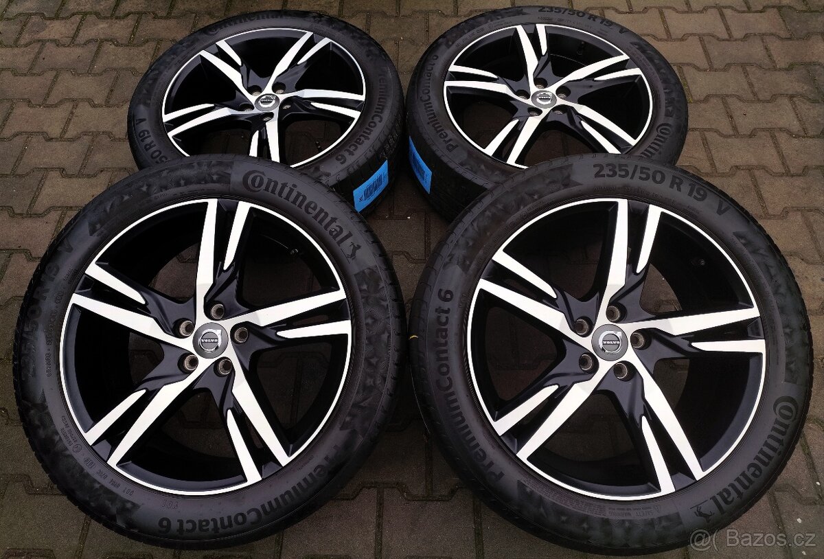 Alu kola originál Volvo XC40, XC60, V90 CC 5x108 R19 - 5