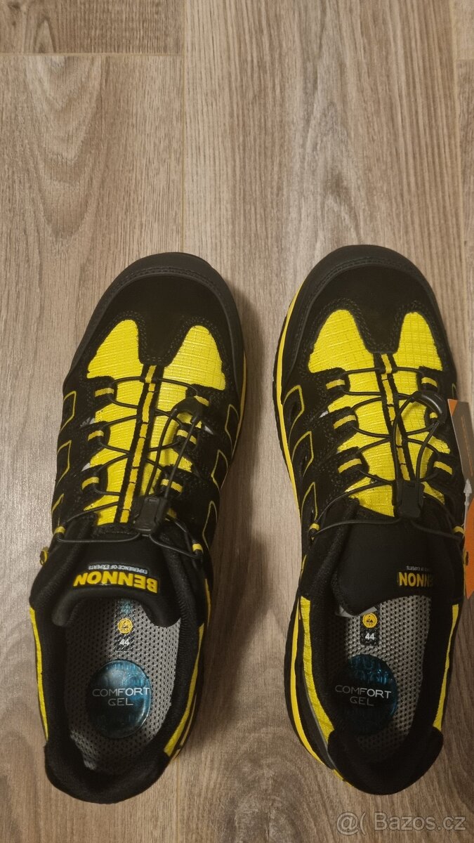 Pracovní sandály Bennon BOMBIS S1 ESD NM žluté - 5