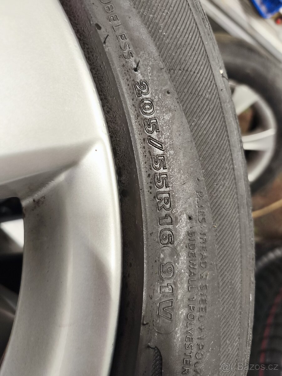 ORIGINAL ALU DISKY WV GOLF VI S PNEU - 5