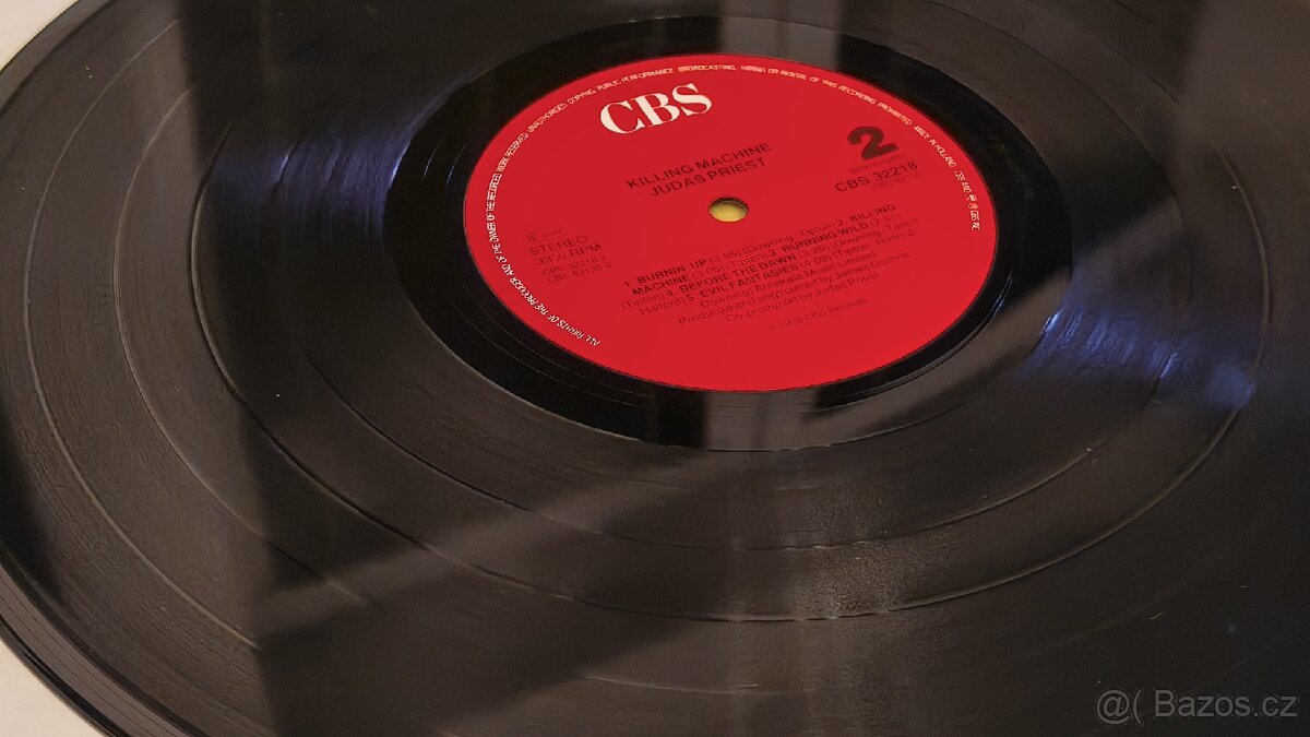 LP Judas Priest - killing machine - 5