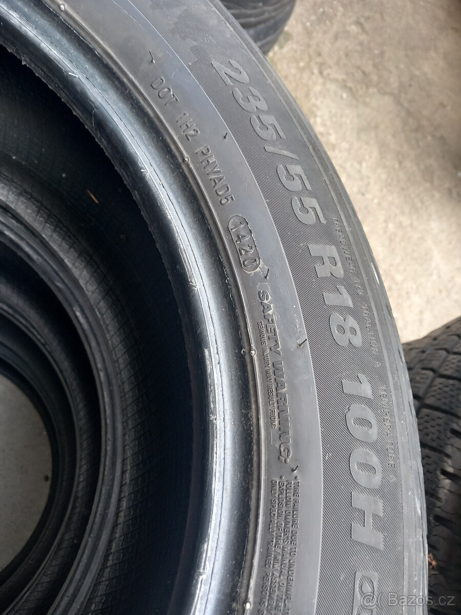 235/55R18 ZÁNOVNÍ SADA LETNÍCH PNEUMATIK KUMHO - 5