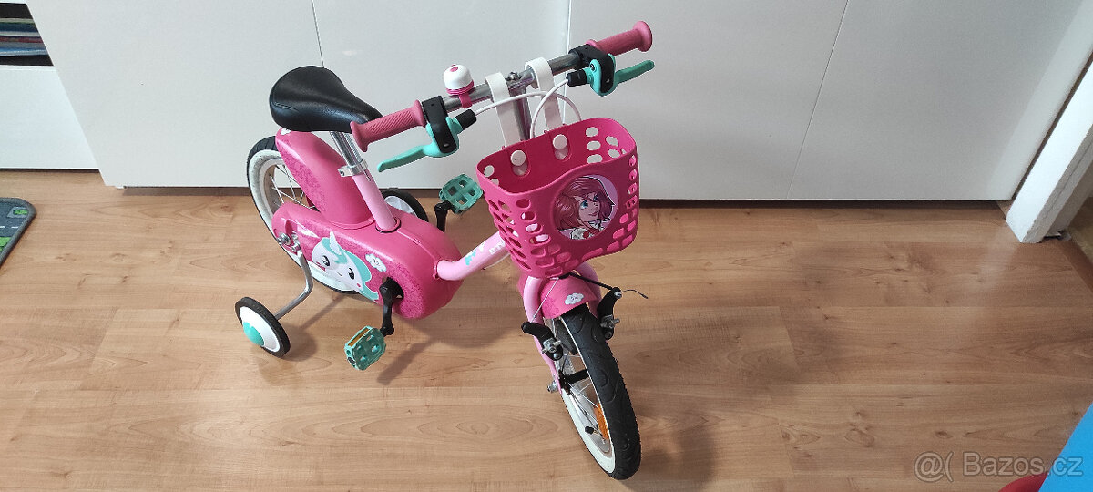 Dětské kolo 14 btwin z Decathlonu s jednorožec - 5