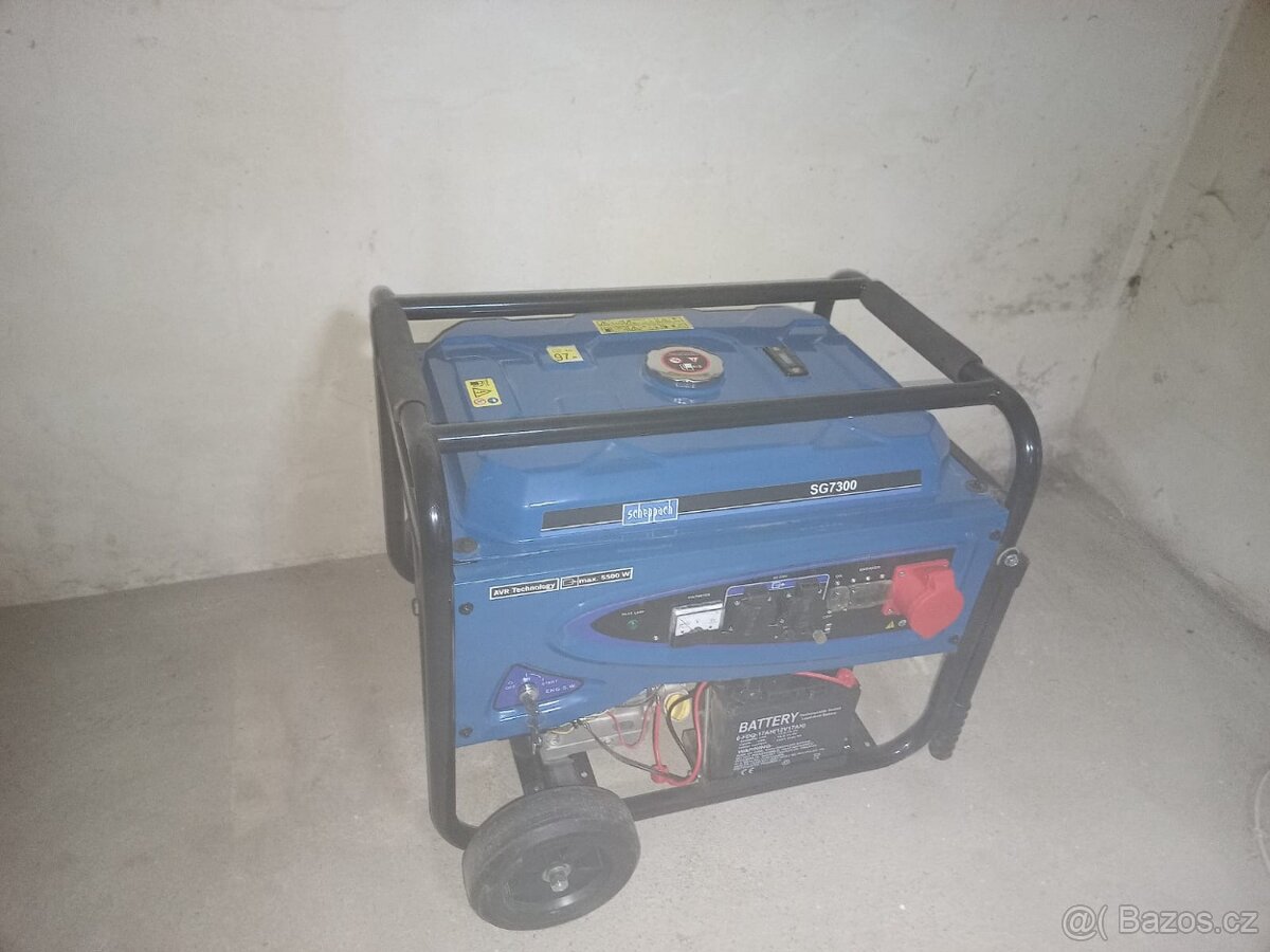 Elektrocentrála Sheppach SG7300 - 5