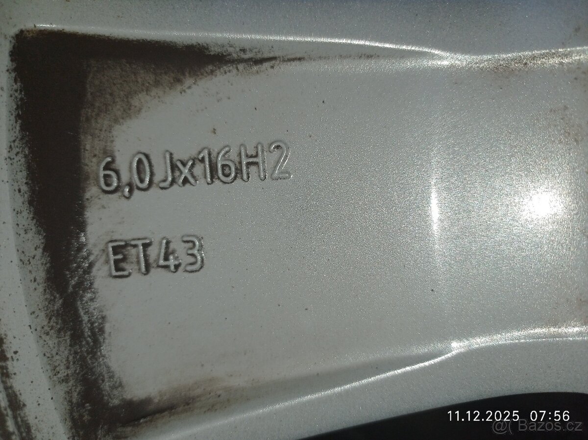 Zánovní ZIMNI al kola 16" NANUQ ORIGINAL SKODA KAROQ - 5