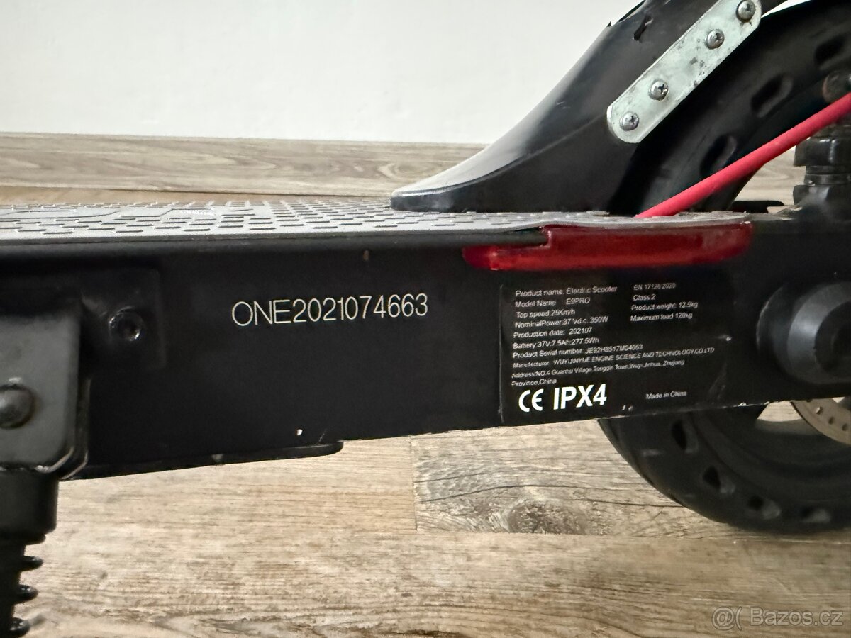 Elektrokoloběžka SENCOR ONE 350W - 5