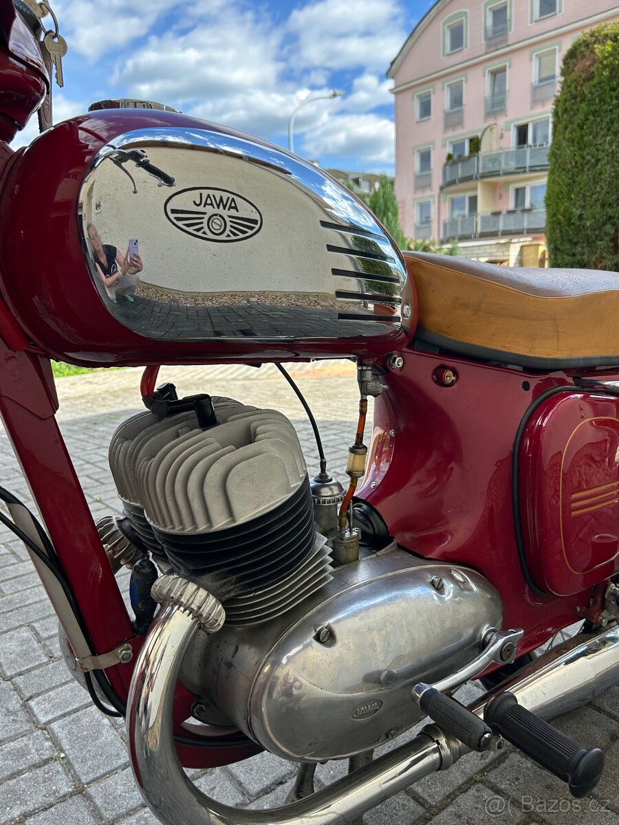 Jawa 350 kývačka - 5