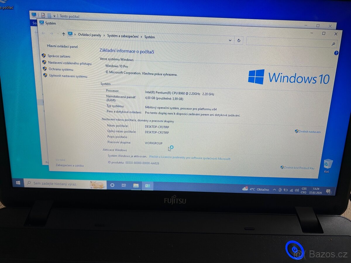 Notebook Fujitsu Lifebook - 5