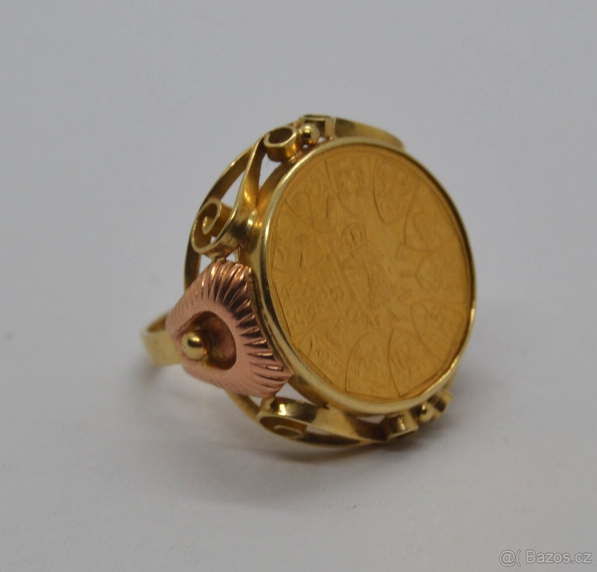 Zlatý prsten s mincí - 5