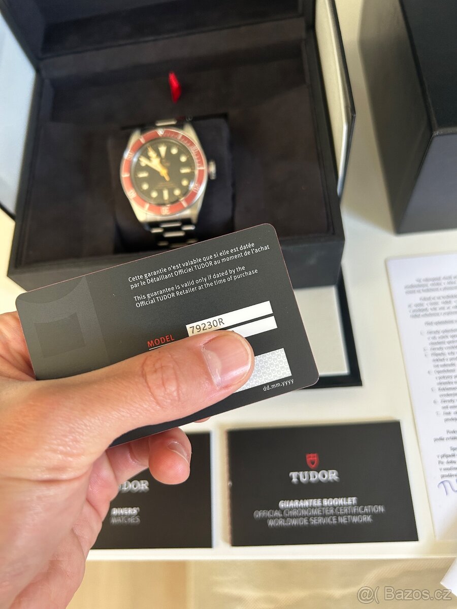 Tudor Black Bay 79230R Burgundy + záruka + příslušenství - 5