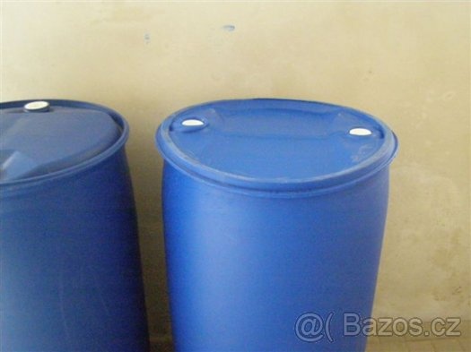 Prodám plastové sudy MAUSER obsah 220l možno vice kusu - 5