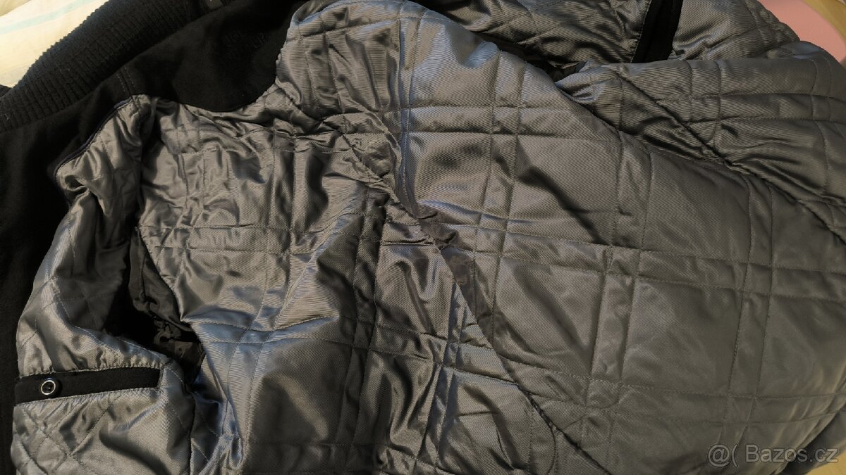 Pánský zimní vlněný kabát velikost M - 5