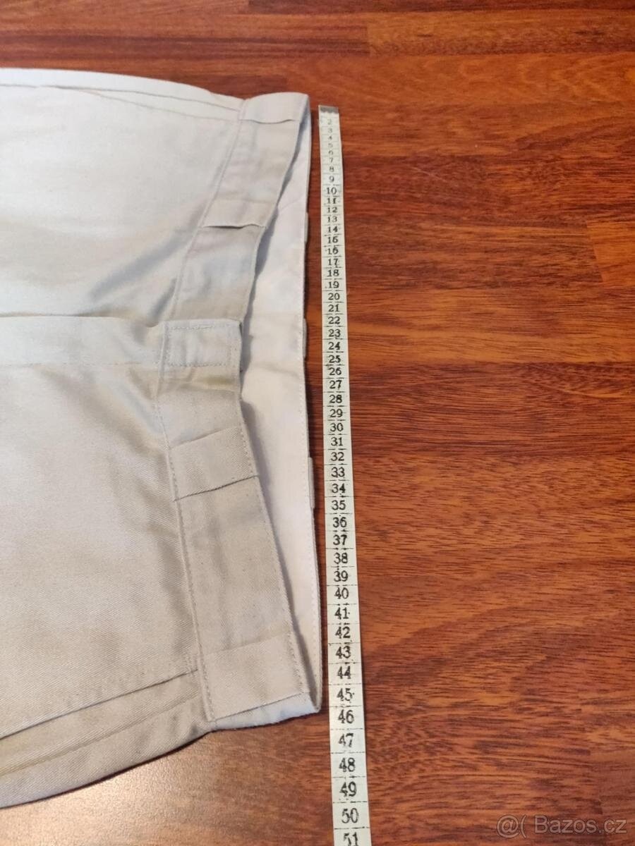 Dickies 874 Work Pants – béžové kalhoty, klasický střih, vel - 5