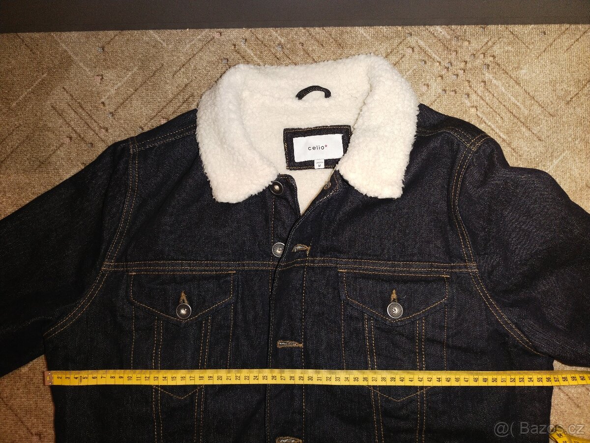 Jeansova bunda zimní pánská - 5