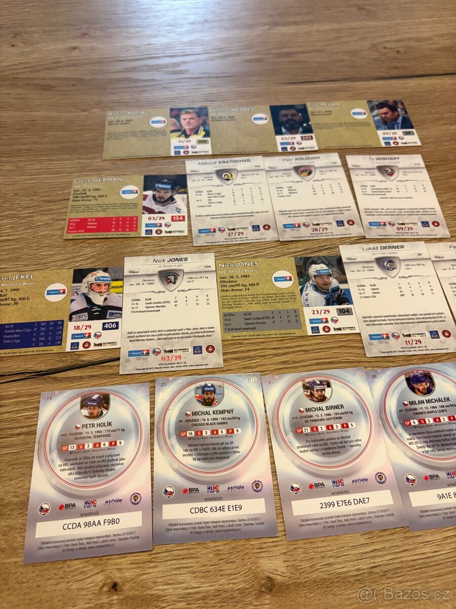 Hokejové kartičky - 5