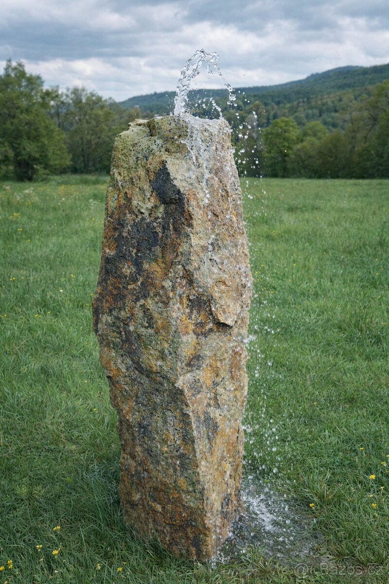 Kamenné fontány do zahrad - 5