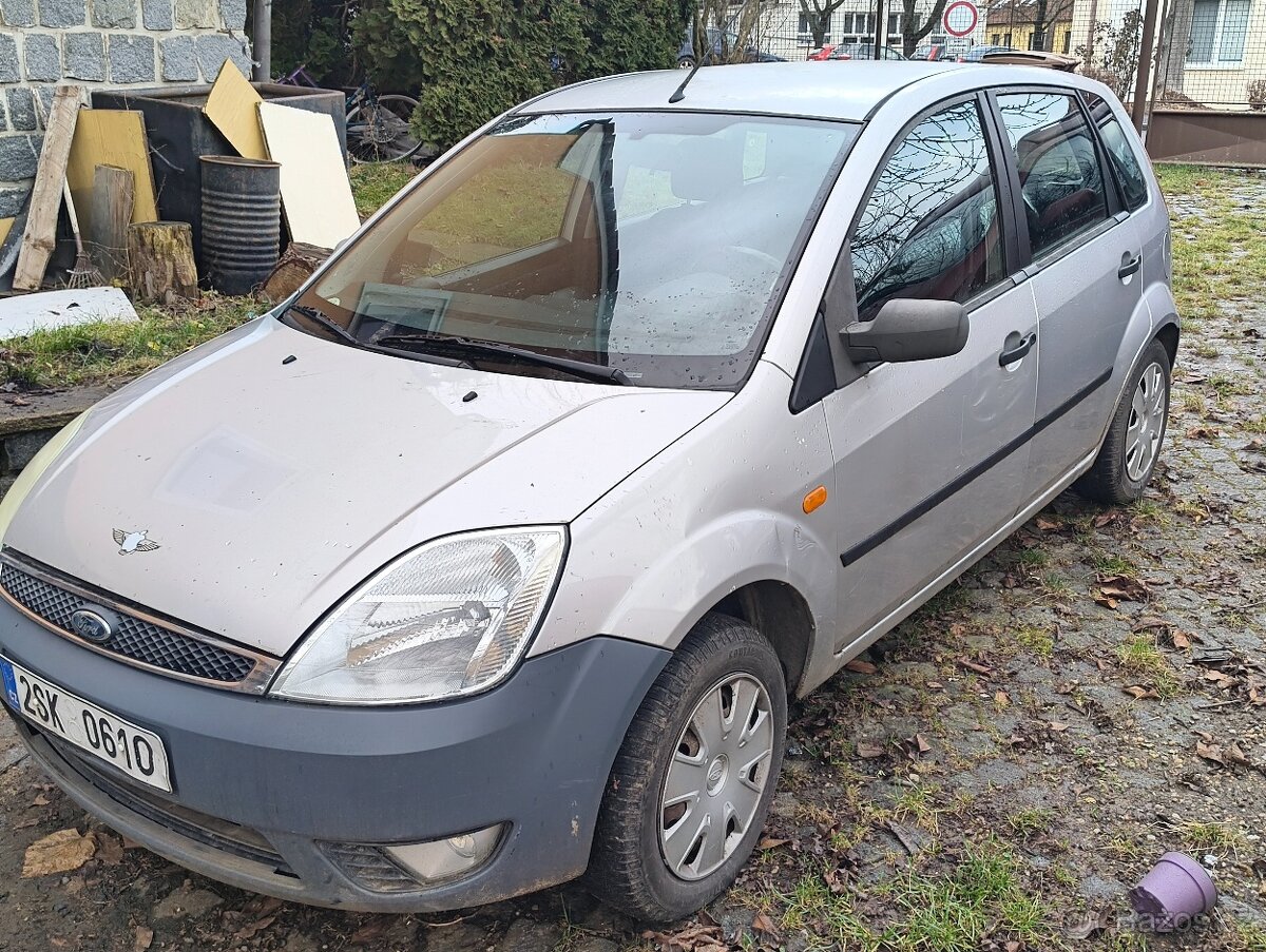 Ford fiesta 1.4 tdci 2004 silver - 5