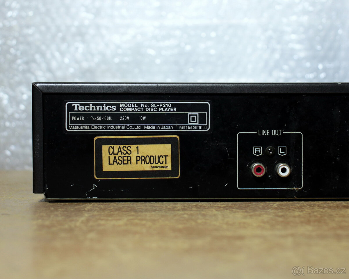 CD přehrávač Technics SL-P 210. - 5