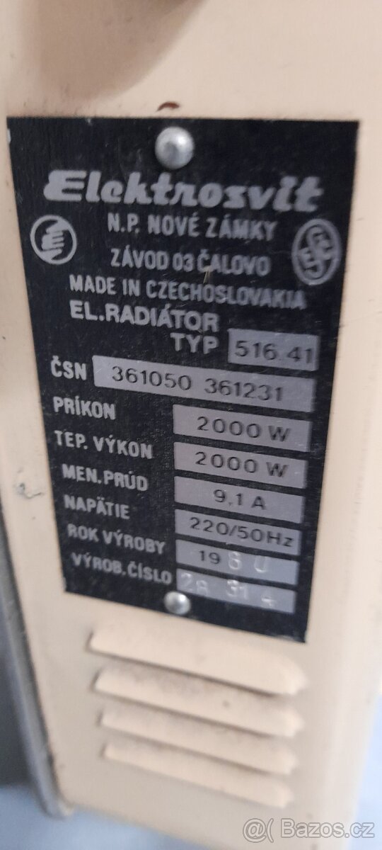 Elektrický olejový radiátor - 5