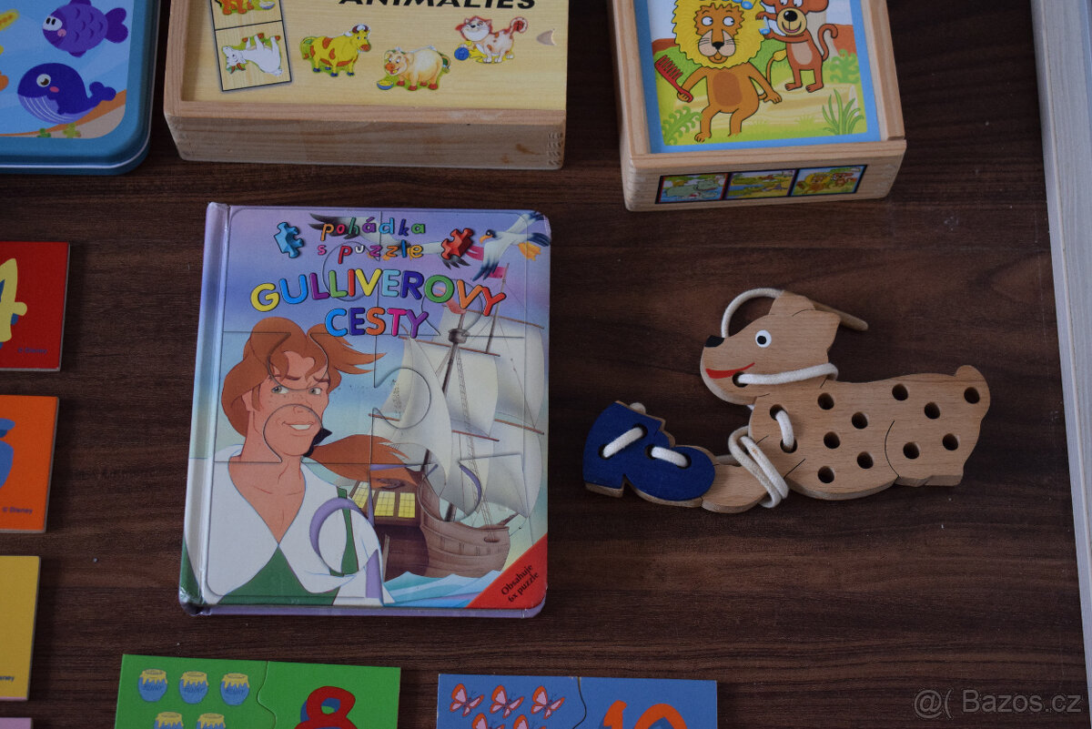 Set hraček a puzzle - 5
