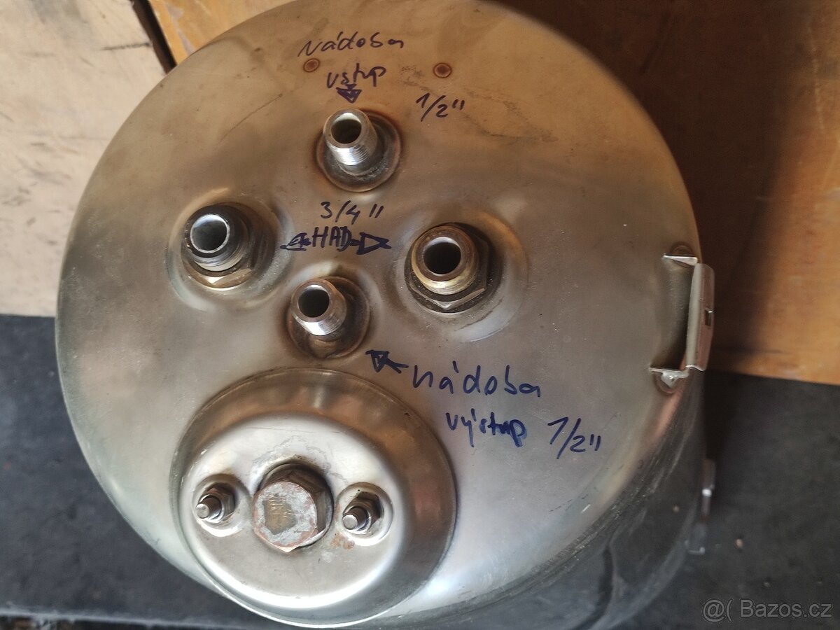 Nerezový výměník 50 litrů - 5