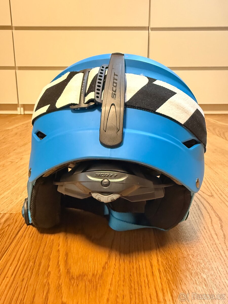 Modrá lyžařská helma Scoot - 5