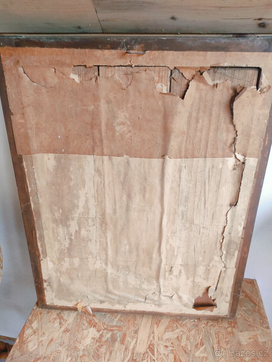 Autentický svatý obrázek - panna Marie - 5