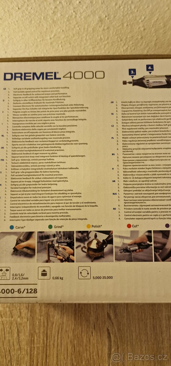 Dremel 4000 Ruční bruska - 5