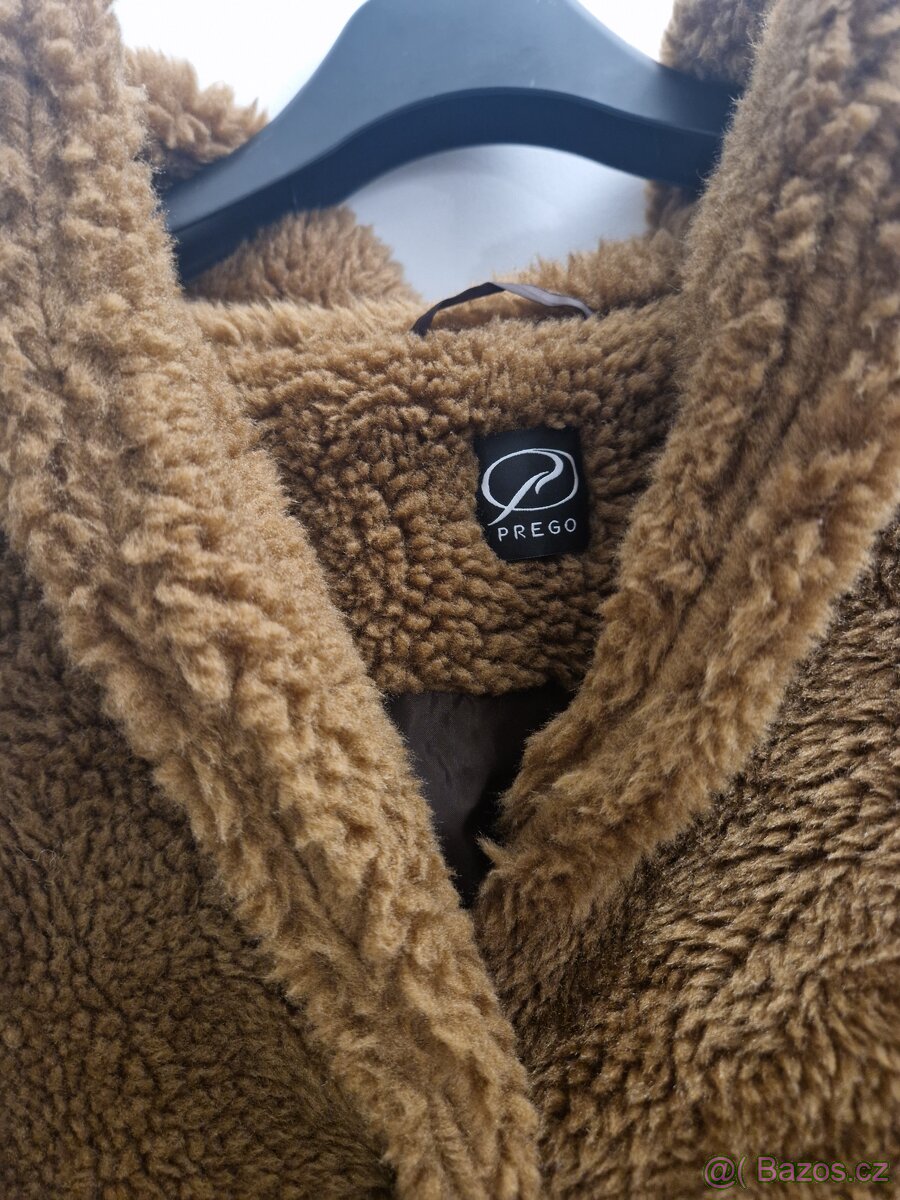 Damský kabát/kožíšek Prego, vel. 42 — nový - 5