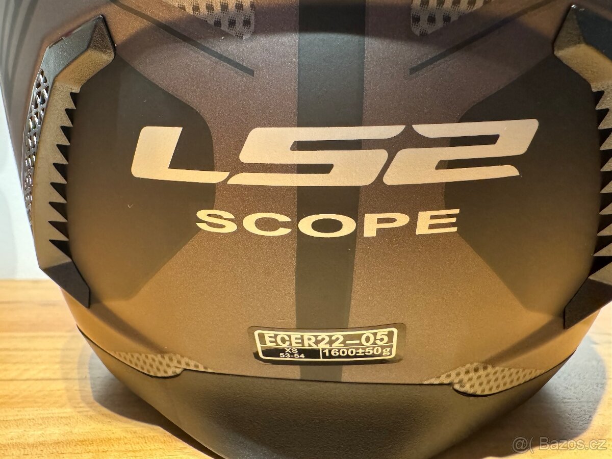 LS2 SCOPE moto helma dámská XS - 5