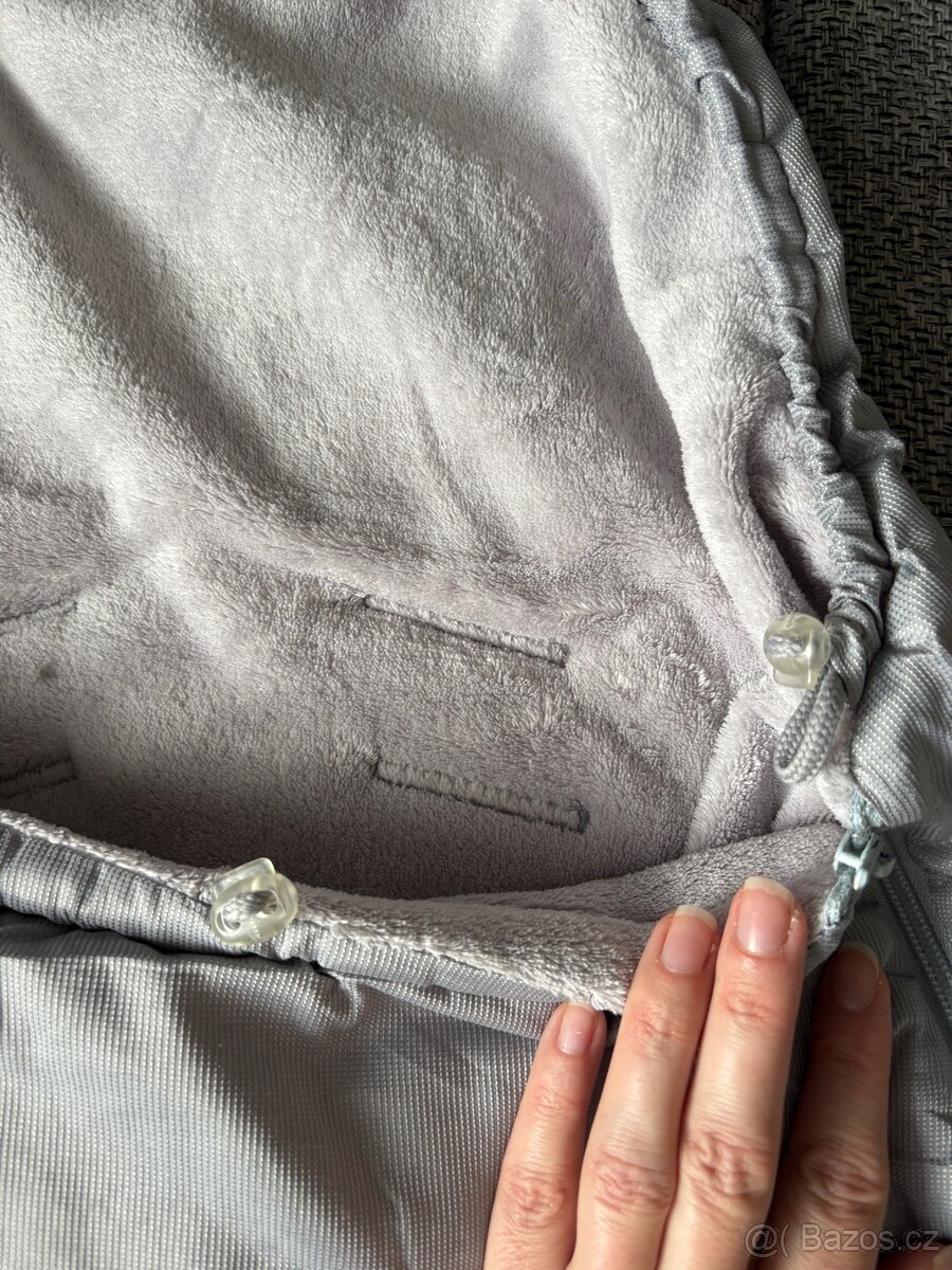 Set fusak+rukávník+taška na kočárek Pinkie - 5