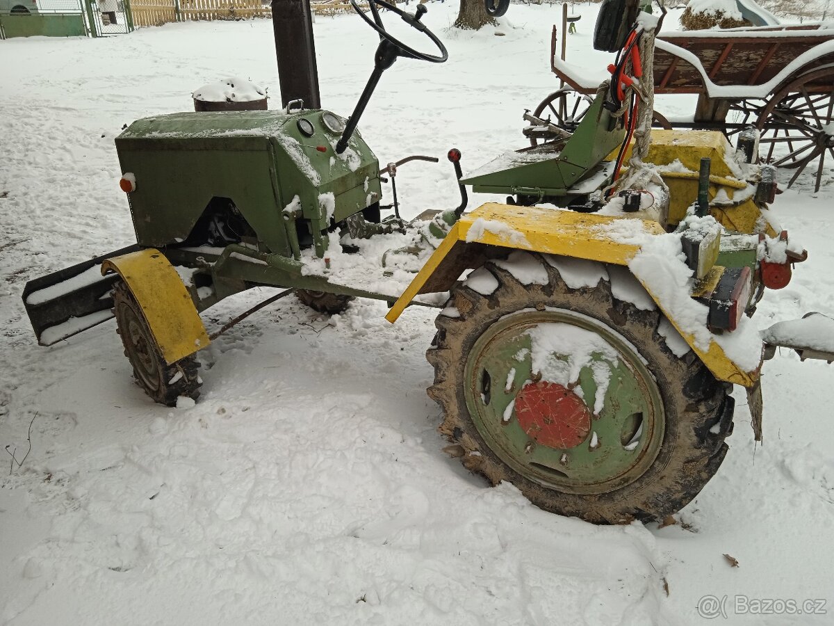 Malotraktor domácí výroby - 5