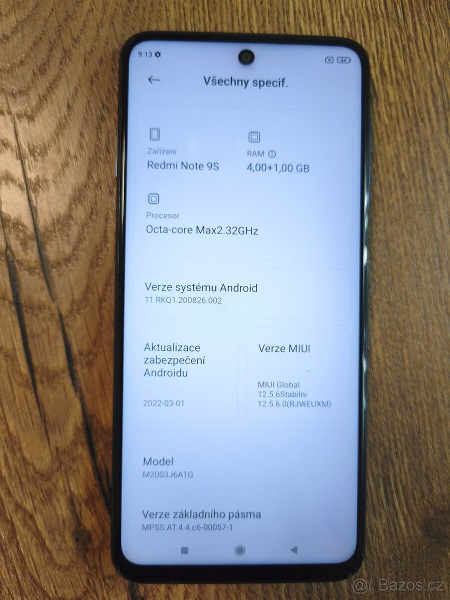Redmi Note 9S modra - 5